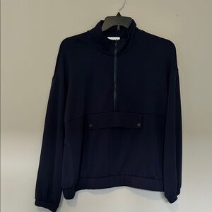 Navy Blue pullover jacket, XL